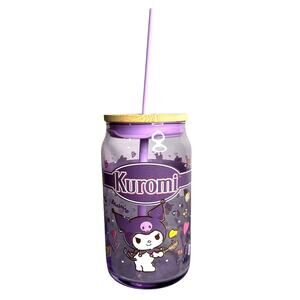 Hello Kitty and Friends KUROMI Tumbler‎ with Bamboo Lid-NIB